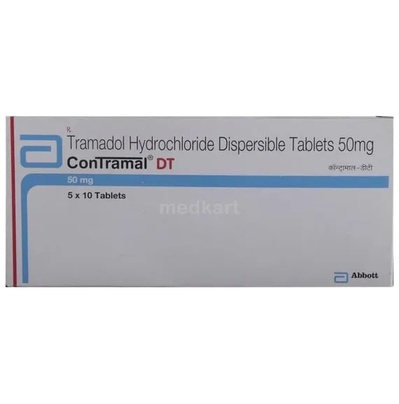 contramal dt 50mg tablet 10's